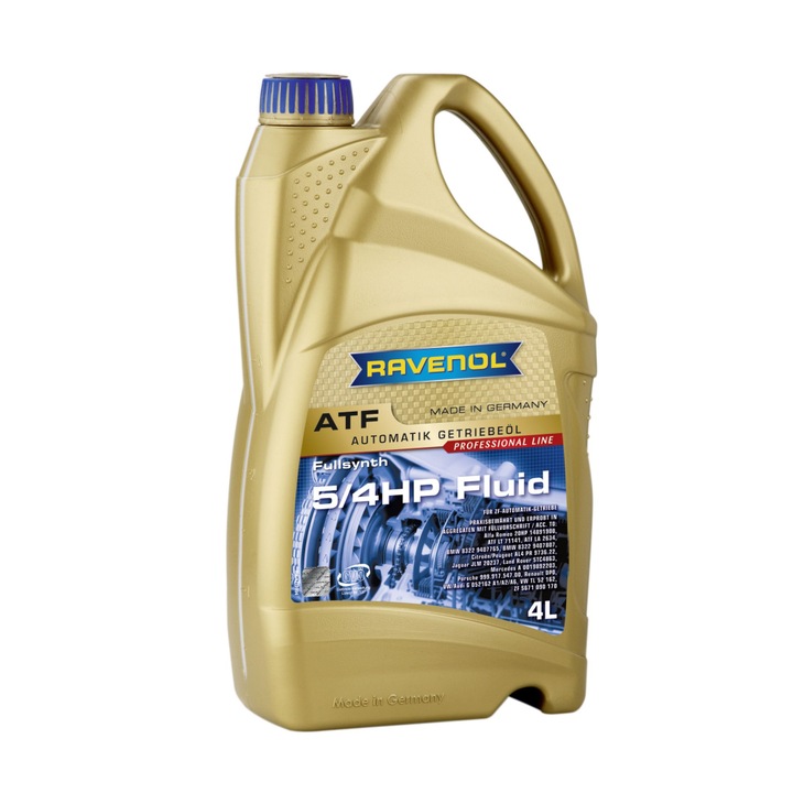 Трансмисионно масло RAVENOL ATF 5/4 HP FLUID 4Л