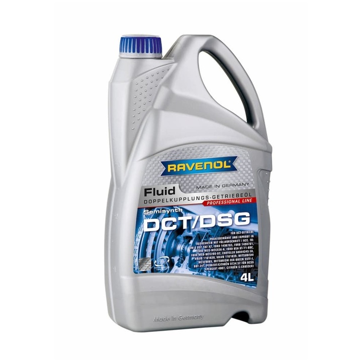 Трансмисионно масло RAVENOL DCT/DSG FLUID 4Л
