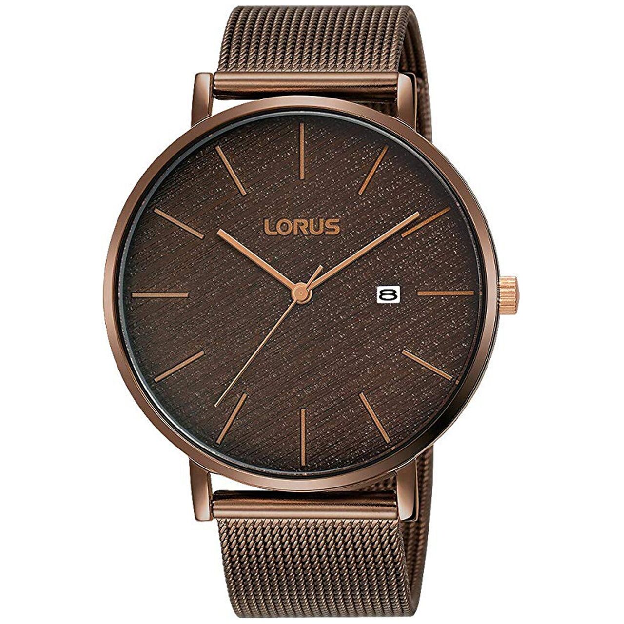 Ceas barbatesc Lorus RH913LX9 Klassik, 42mm, 3ATM, Maro