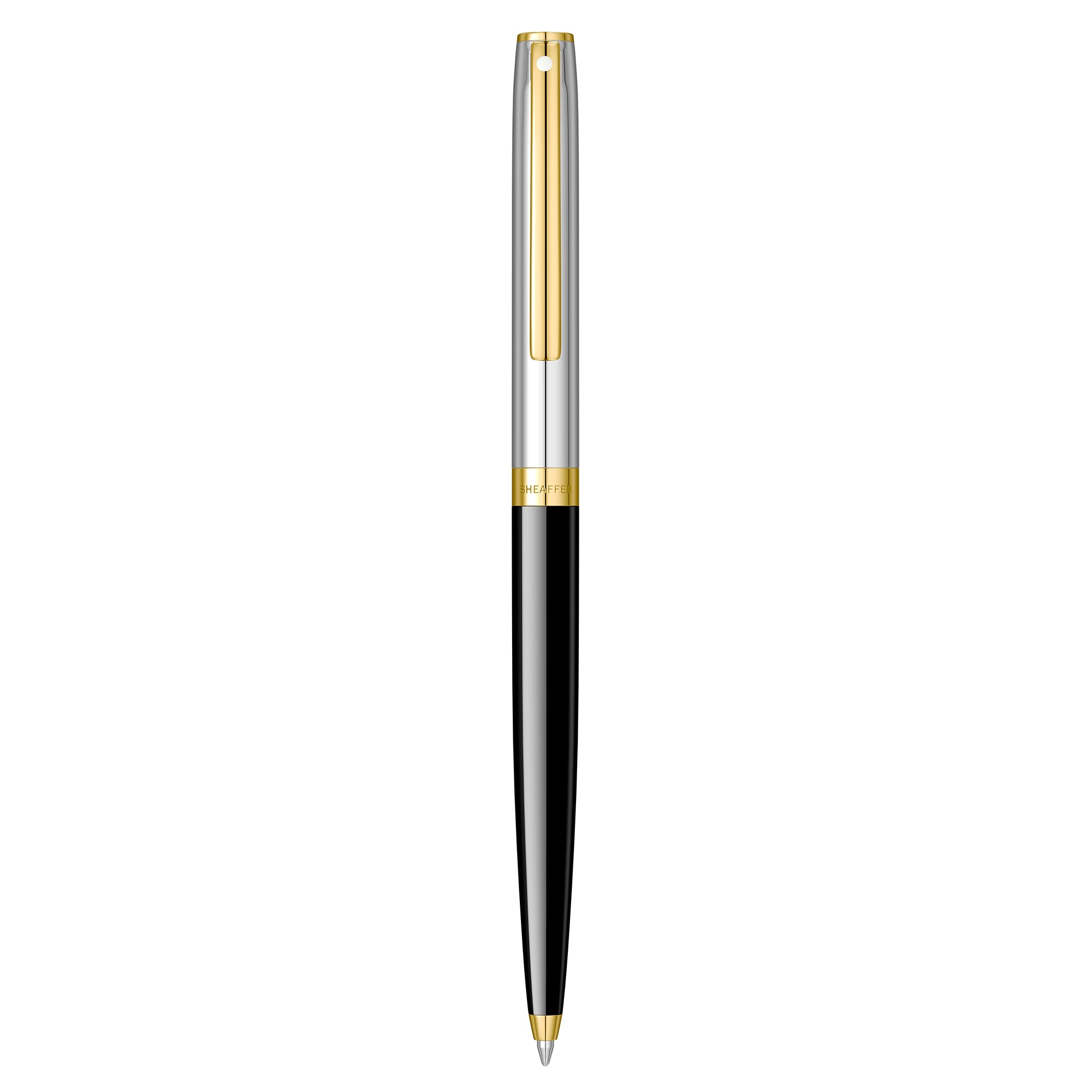 Pix Sheaffer Sagaris Glossy Black & Chrome GT, negru