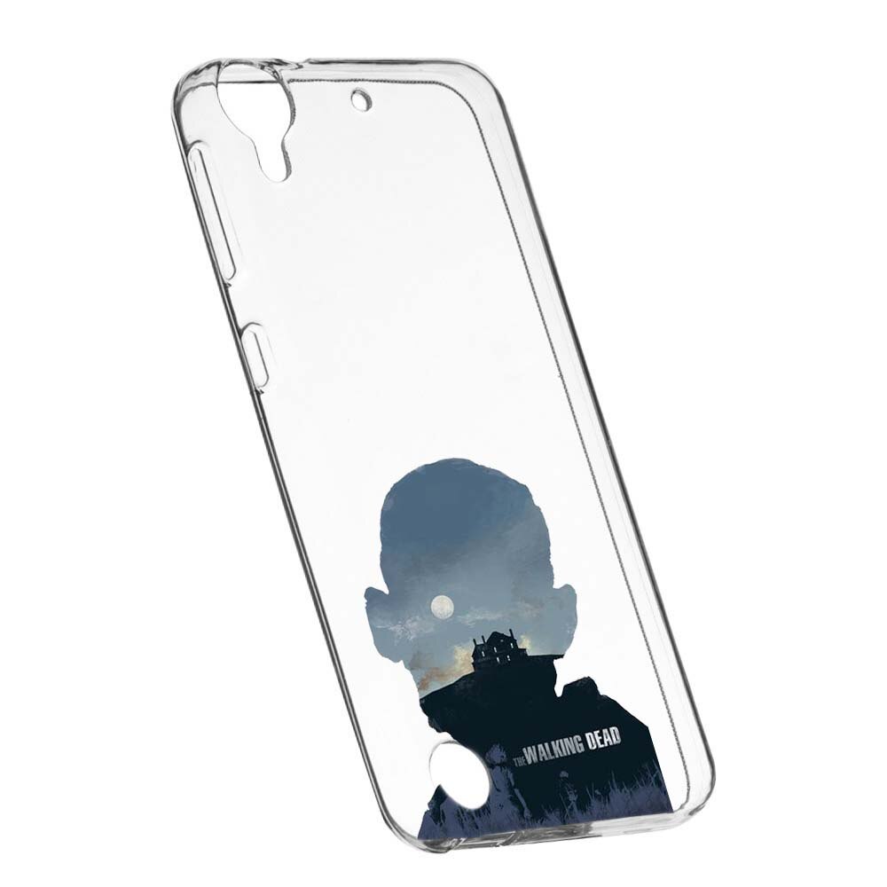 Husa de protectie The Walking Dead pentru HTC Desire 825/10 Lifestyle, rezistenta la uzura, anti-alunecare, din silicon Premium, 303