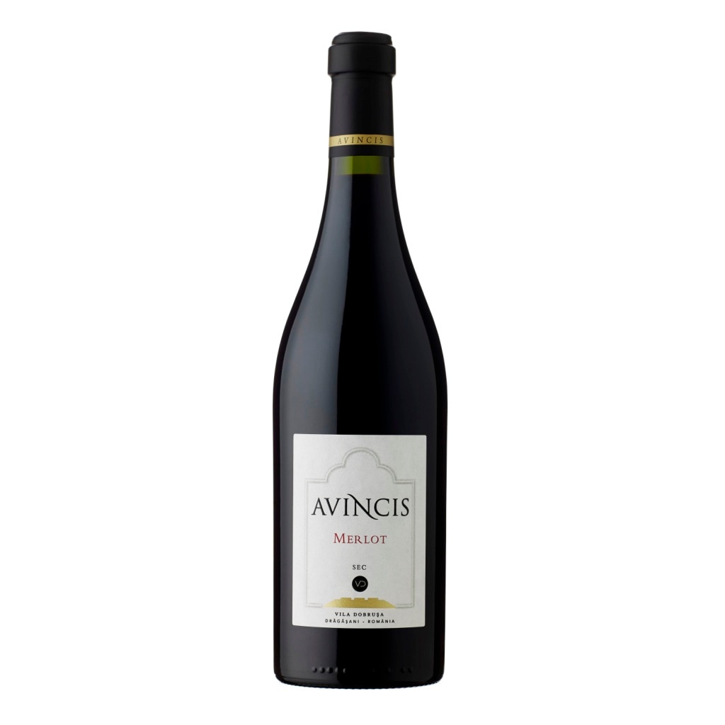 Vin rosu sec, Avincis Merlot, 750ml