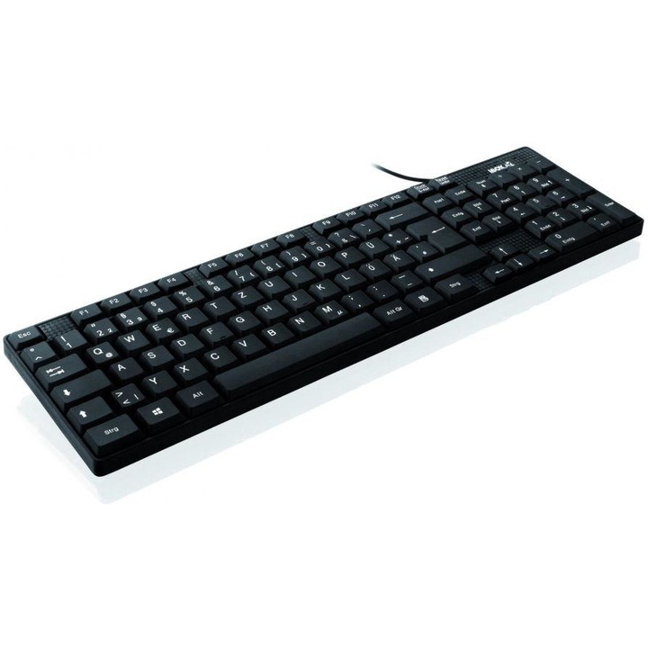 Tastatura Ceres cu fir, Ibox IKCHK501, conexiune USB, 102 taste, neagra