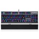 Tastatura Mecanica Gaming, RGB, Motospeed, CK108, USB 2.0, Metal Body, Neagra, Black Switch