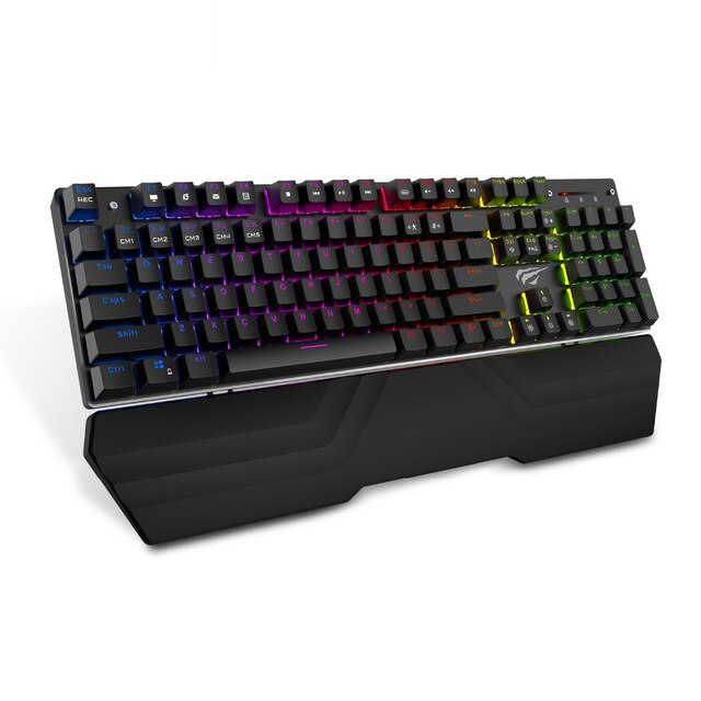 Tastatura Mecanica Gaming ,RGB, Havit, KB432L, USB 2.0, Neagra