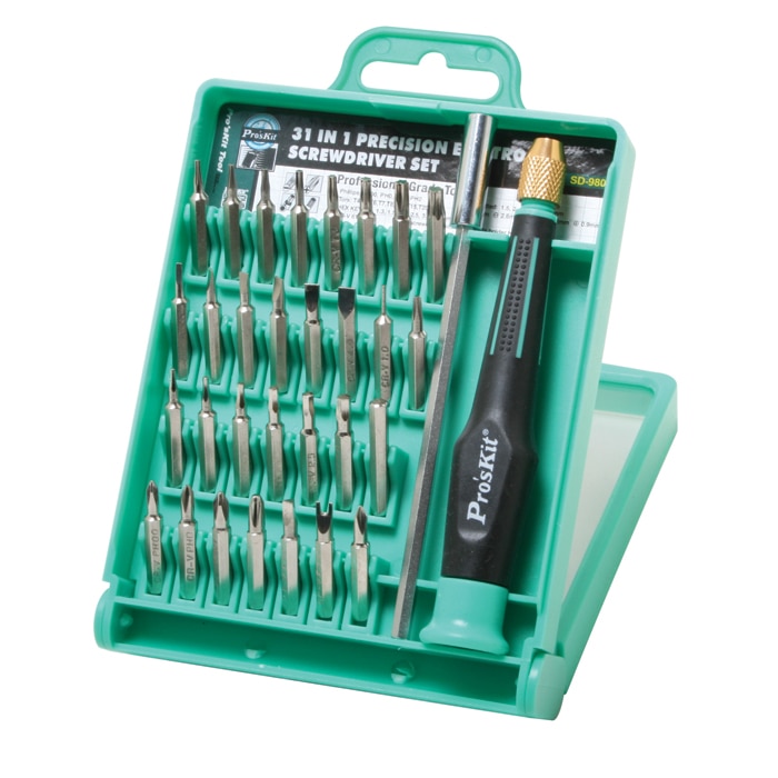 Surubelnita cu varfuri interschimbabile 31 IN 1 Pro'sKit