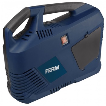 Compresor portabil, 1100W, 3550rpm, 97dBA, IP20, Ferm CRM1049 Compresor portabil, 1100W, 3550rpm, 97dBA, IP20, Ferm CRM1049