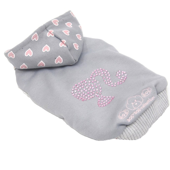 Hanorac Dog Dog Collection S332G, 30 cm, Gri