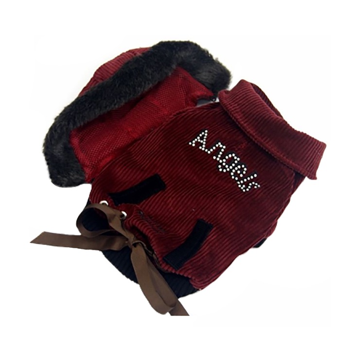 Jacheta Dog Dog Collection S407B, 30 cm, Bordo
