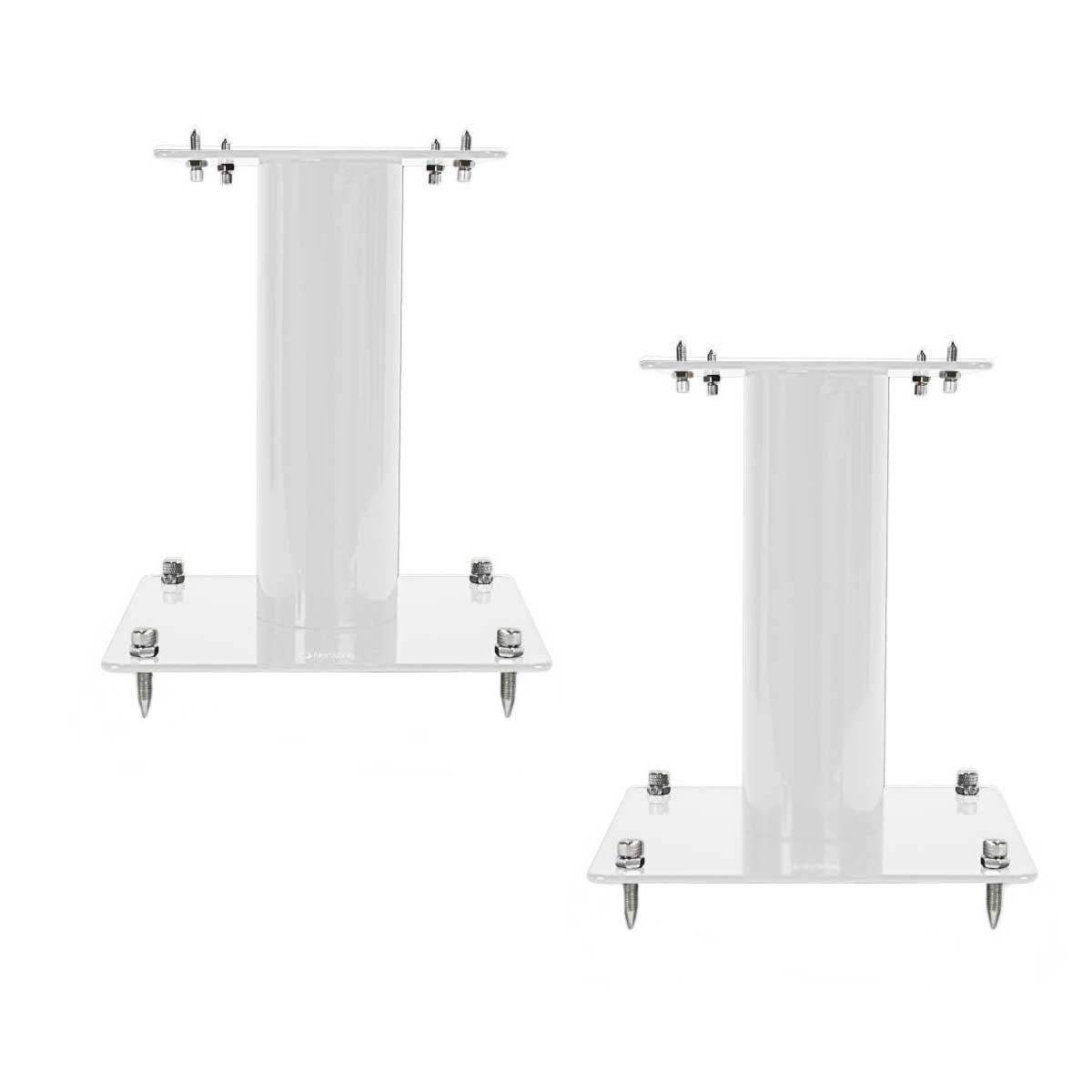 Suporturi Boxe pereche Norstone Stylum S alb, pereche