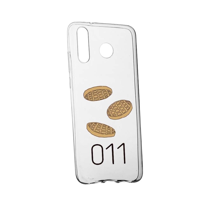 Husa de protectie Stranger Things pentru Samsung Galaxy A40, rezistenta la uzura, anti-alunecare, din silicon Premium, 304