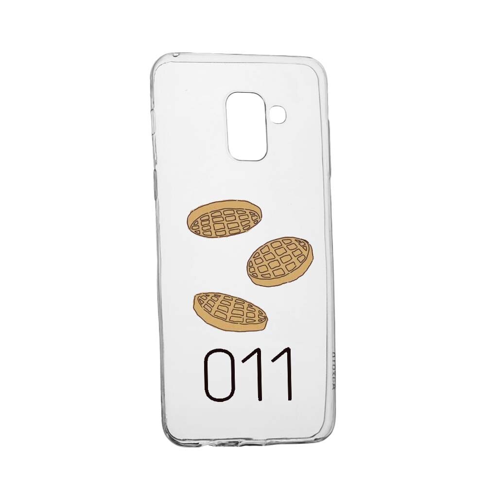 Husa de protectie Stranger Things pentru Samsung Galaxy A8 2018 Plus, rezistenta la uzura, anti-alunecare, din silicon Premium, 304