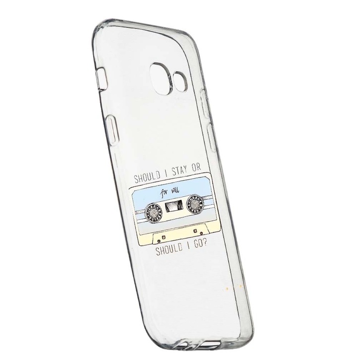 Husa de protectie Stranger Things pentru Samsung Galaxy J4 Plus 2018, rezistenta la uzura, anti-alunecare, din silicon Premium, 305