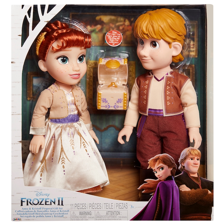 Disney Jégvarázs II Anna és Kristoff Játékkészlet