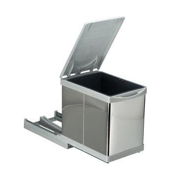 Cos de gunoi incorporabil Pelikan 21700, cu extragere automata, cu un recipient de 16 L Cos de gunoi incorporabil Pelikan 21700, cu extragere automata, cu un recipient de 16 L