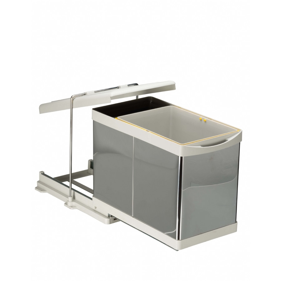 Cos de gunoi glisant, 16+1L