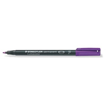 Marker permanent Staedtler Lumocolor mov F 0.6mm ST-318-6 Marker permanent Staedtler Lumocolor mov F 0.6mm ST-318-6