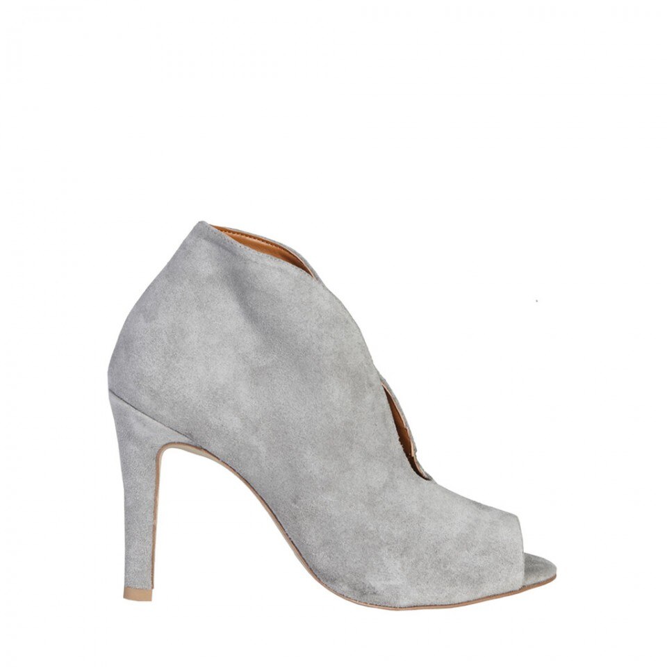 Ghete dama, Versace 1969, MARLENE, Gri, Marime 41