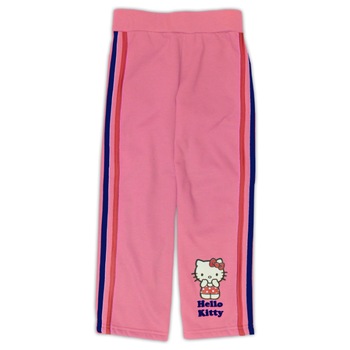 Pantaloni trening pentru copii Hello Kitty, roz, HK026, Roz Pantaloni trening pentru copii Hello Kitty, roz, HK026, Roz