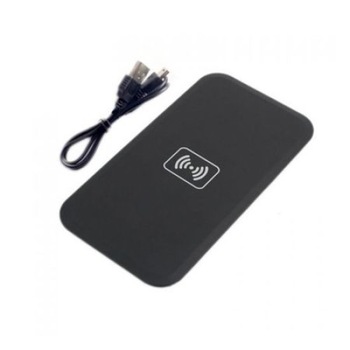 Incarcator wireless, fast charge, safe QI charge, conector MicroUSB, Negru Incarcator wireless, fast charge, safe QI charge, conector MicroUSB, Negru