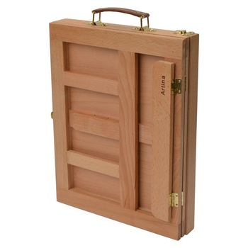 Sevalet de pictura Artina Kolmar, 33,5x30x28 cm, Lemn masiv de fag Sevalet de pictura Artina Kolmar, 33,5x30x28 cm, Lemn masiv de fag