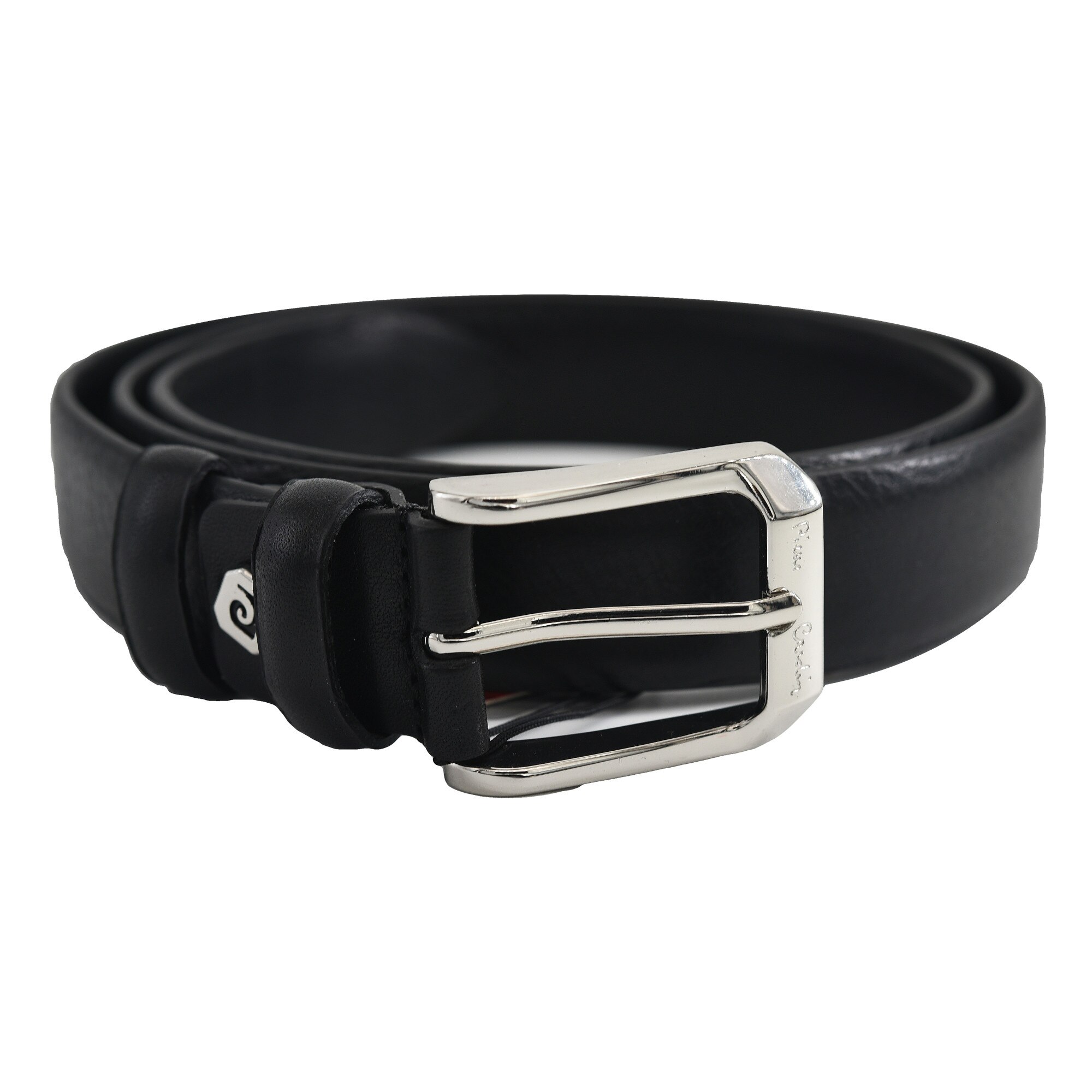 Curea Barbati , Pierre Cardin , Casual / Elegant , Negru , 100% Piele Naturala, 90 cm-120 cm