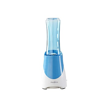 Blender Nedis, 300 W 0.6 L alb/albastru Blender Nedis, 300 W 0.6 L alb/albastru