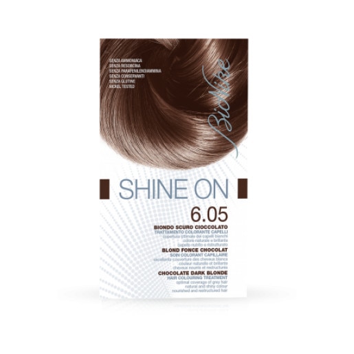 Vopsea tratament fara Parafenilendiamina, fara Amoniac, fara Rezorcinol, fara Conservanti sintetici, fara Gluten nr 6.05 BIONIKE SHINE ON