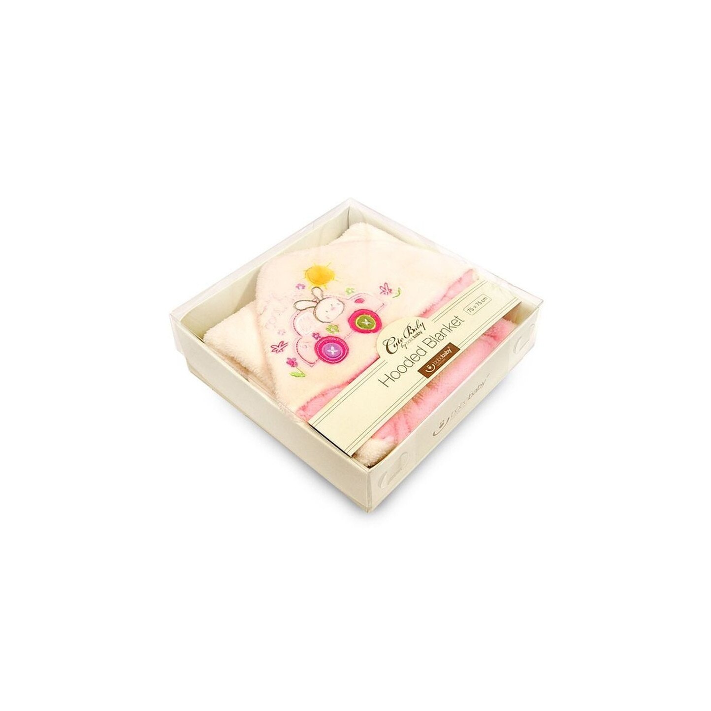 Paturica din plus, cu gluga, My cool car, roz