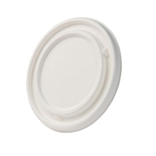 Capace biodegradabile pentru bol supa 375 ml, trestie de zahar, set 50 buc