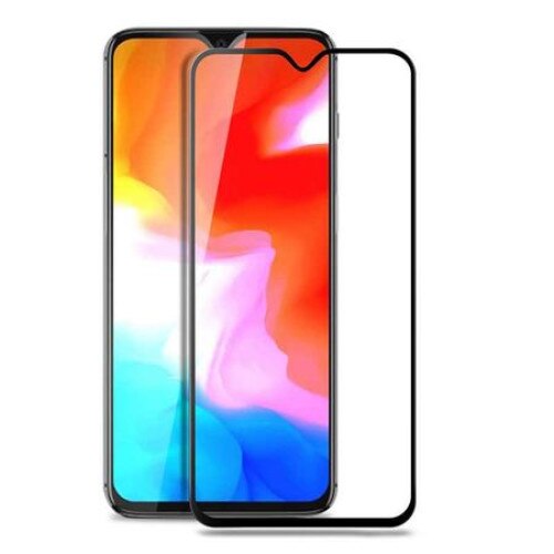 Folie protectie de sticla securizata 9H pentru Oneplus 6T, Negru
