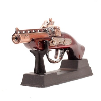 Mini Bricheta Pistol cu gaz antivant Mini Bricheta Pistol cu gaz antivant