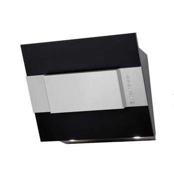 Hota decorativa Best Iris Fpx Black 60 cm, putere de absorbtie 680mc/h, 1 motor, 4 trepte de viteza, Negru/Inox Hota decorativa Best Iris Fpx Black 60 cm, putere de absorbtie 680mc/h, 1 motor, 4 trepte de viteza, Negru/Inox