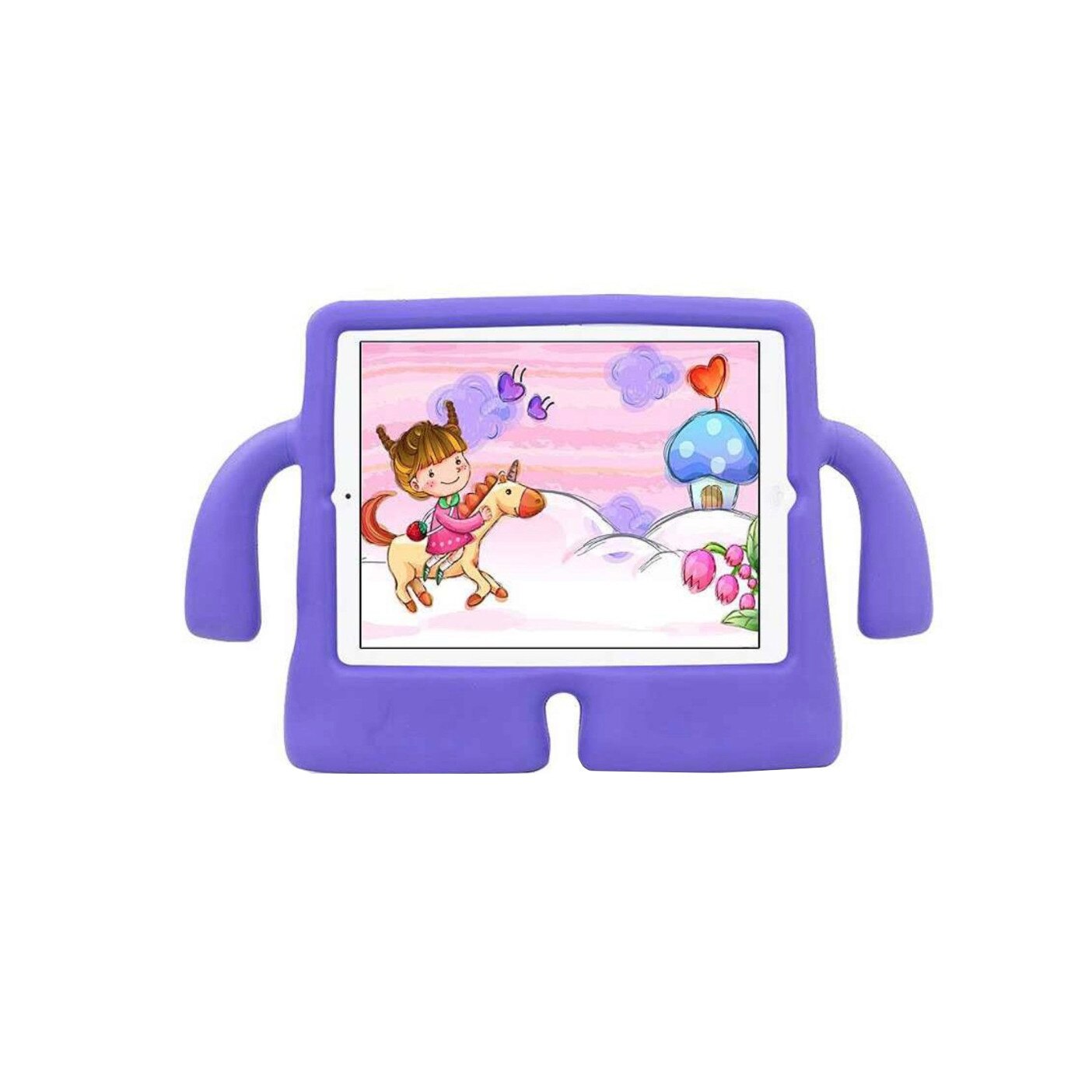 Husa protectie tableta Ipad Air - Ipad Air 2, 9.7 inch, pentru copii, Mov