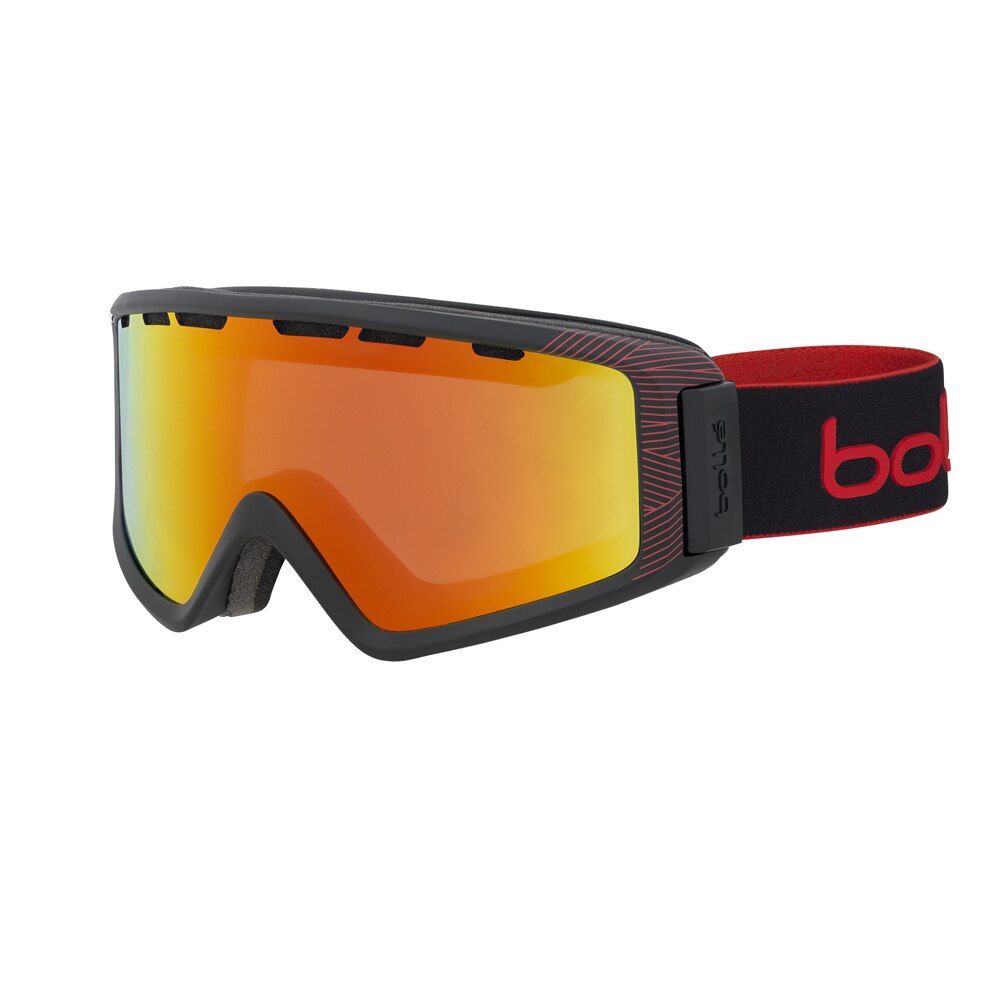 Ochelari schi Bolle Z5 OTG MATTE BLACK & RED NATURA SUNRISE