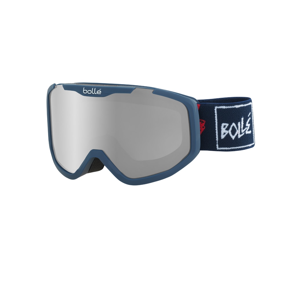 O9chelari schi Bolle ROCKET PLUS MATTE BLUE SKULL BLACK CHROME