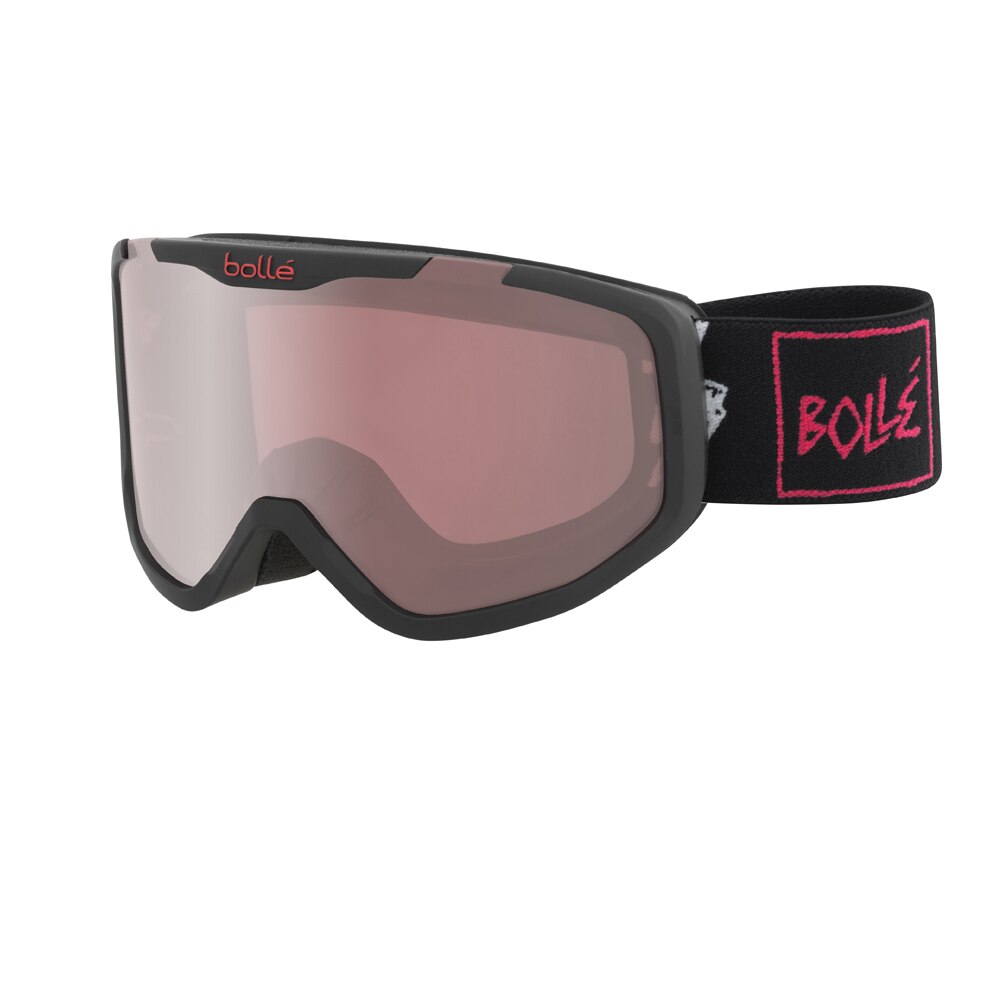 Ochelari schi Bolle ROCKET PLUS MATTE BLACK SKULL VERMILLON GUN