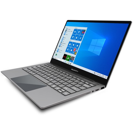 Laptop ultraportabil Allview Allbook Q cu procesor Qualcomm® Snapdragon™ 835 pana la 2.45 GHz, 13.3", Full HD, IPS, 4GB, 64GB UFS 2.1, 4G, Qualcomm® Adreno™ 540, Windows 10 Home