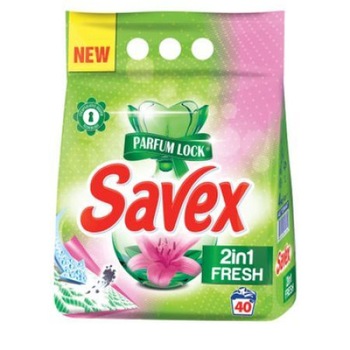 Detergent automat Savex 2in1 Fresh, 40 spalari, 4kg Detergent automat Savex 2in1 Fresh, 40 spalari, 4kg