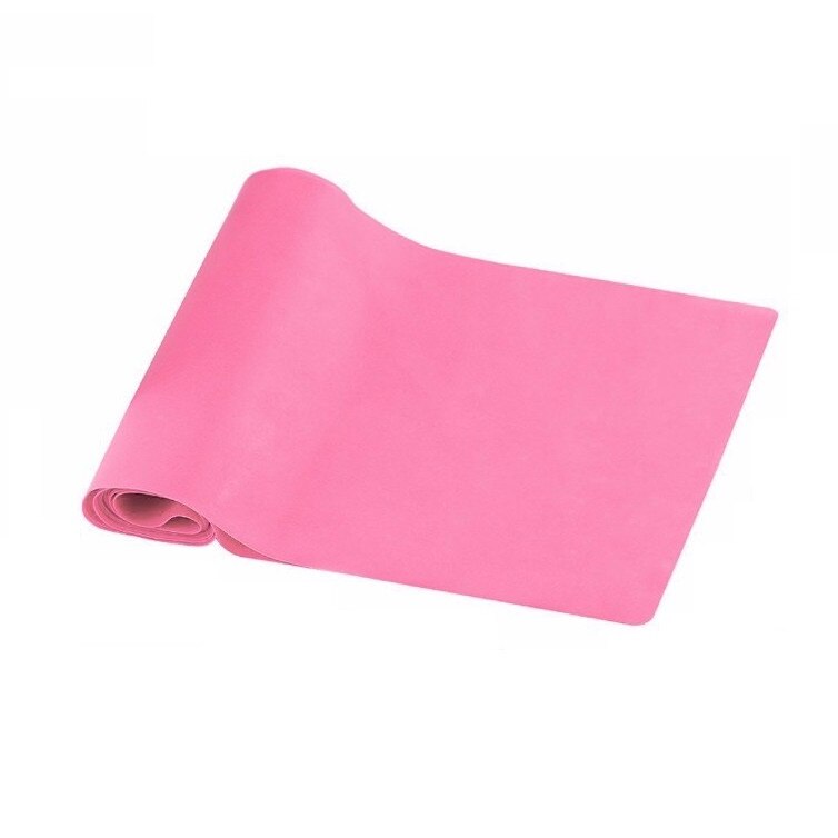 Banda elastica tip Thera-Band, lungime 1 m, grosime 0.35 mm, Roz