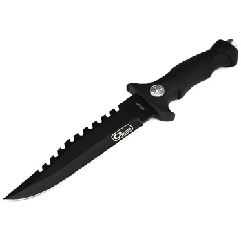 Cutit vanatoare si pescuit, cu busola incorporata Corona C9130, teaca material textil Cutit vanatoare si pescuit, cu busola incorporata Corona C9130, teaca material textil