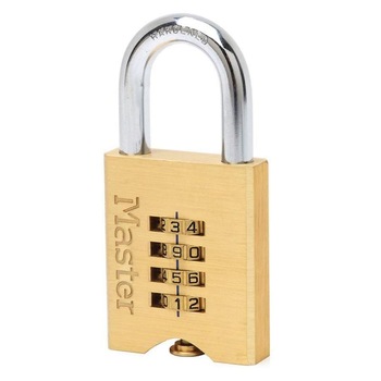 Lacat din alama cu cifru, Masterlock, 651EURD, corp de 50mm Lacat din alama cu cifru, Masterlock, 651EURD, corp de 50mm