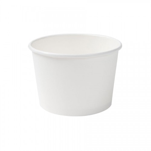 Boluri biodegradabile supa, carton cu PLA, 400ml/16oz, set 25 buc