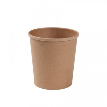 Boluri biodegradabile supa, premium, maro, carton cu PLA, 400ml/16oz, set 25 buc Boluri biodegradabile supa, premium, maro, carton cu PLA, 400ml/16oz, set 25 buc