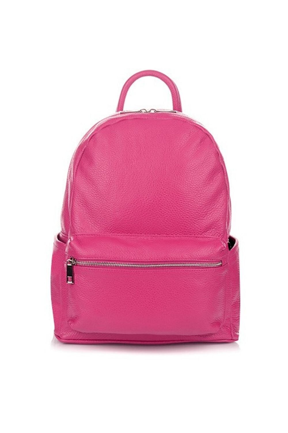 Rucsac din piele, Vera Pelle, Roz P16