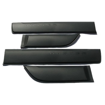 Pachet protectii laterale pentru portiere si extensii de aripi Dacia Duster II Pachet protectii laterale pentru portiere si extensii de aripi Dacia Duster II