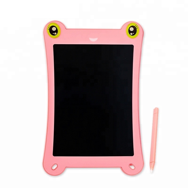 Tableta LCD Pyramid® , 8.5 inch, scris si desenat pentru copii, culori multiple, roz, H8Q