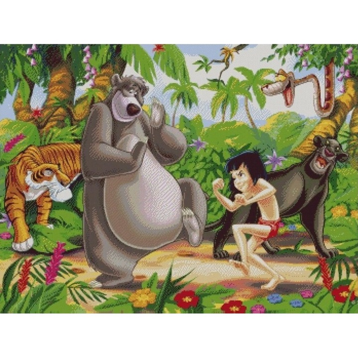 Set goblen, Cartea Junglei, diagrame A4