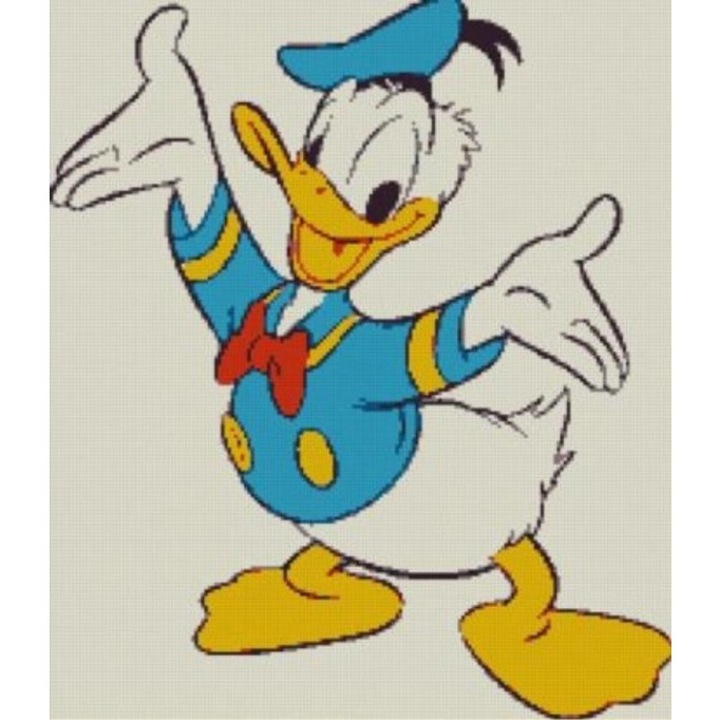 Set goblen, Donal Duck, diagrame A4