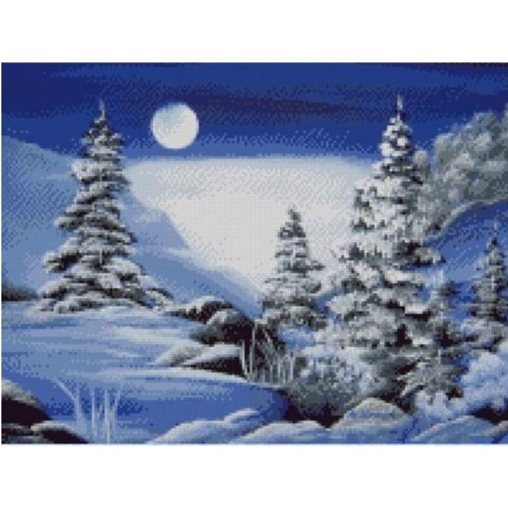 Set goblen, Winter Day, diagrame A4